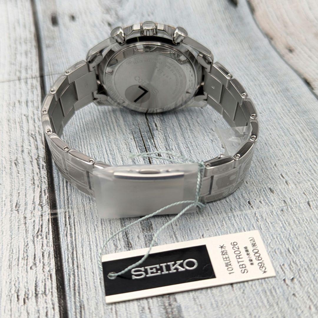 新品 セイコーセレクション クロノグラフ SBTR026