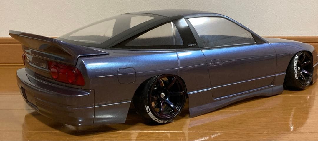 abc hobby 180sx シルエイティウイング　ライトパーツ付き