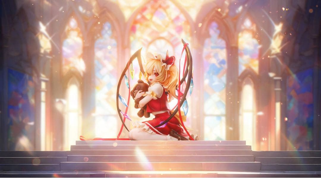 【ピクニック工房】『フランドール・スカーレット』ガレージキット 未着色