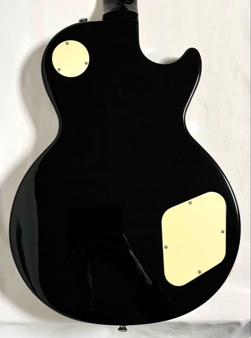 【新品弦張替済】Epiphone レスポール スタンダード エボニー レフティー