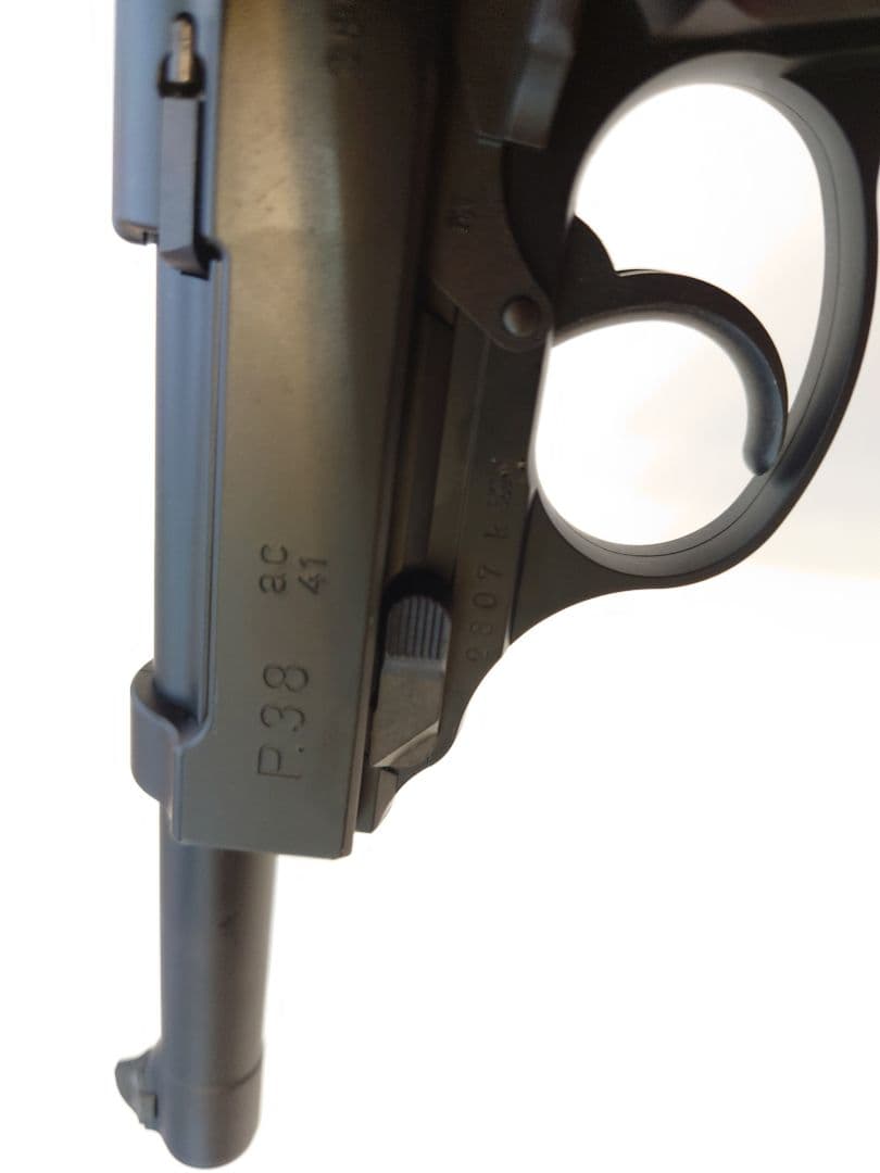 【未使用】マルゼン ワルサー P38 ブローバック　ac41 ブラック