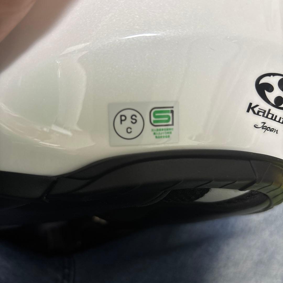 Kabuto フルフェイスヘルメット ホワイト 女性用 エアブロード5