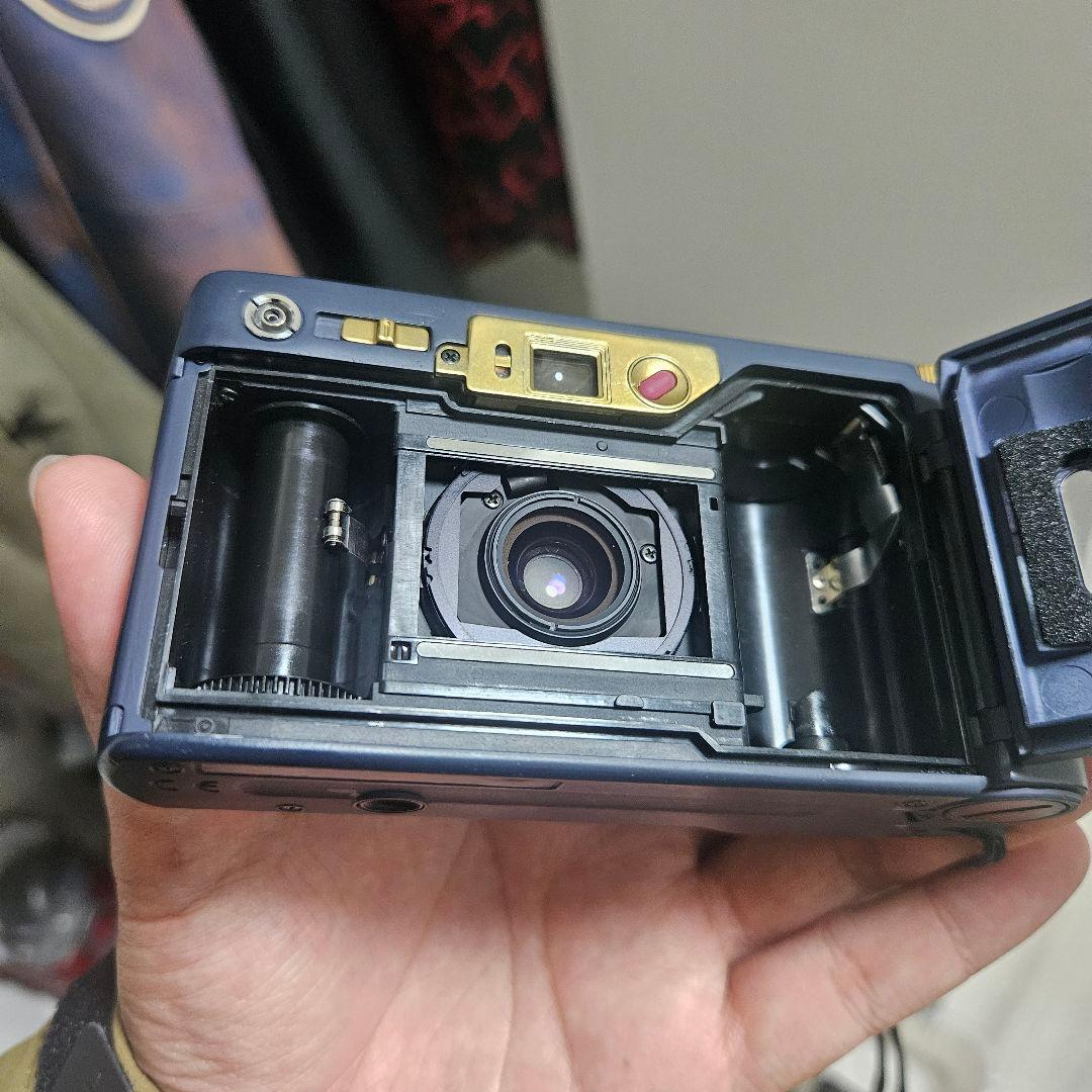 世界に一台フルカスタム RICOH GR21 | ダークネイビーカラ 一仕上げ