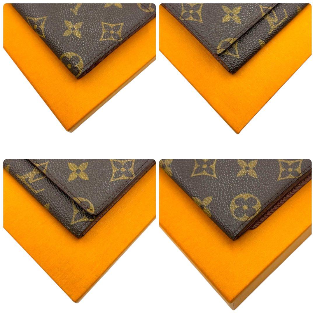 極美品　ルイヴィトン ポルト 円 3 カルトクレディ モノグラム 長財布　279