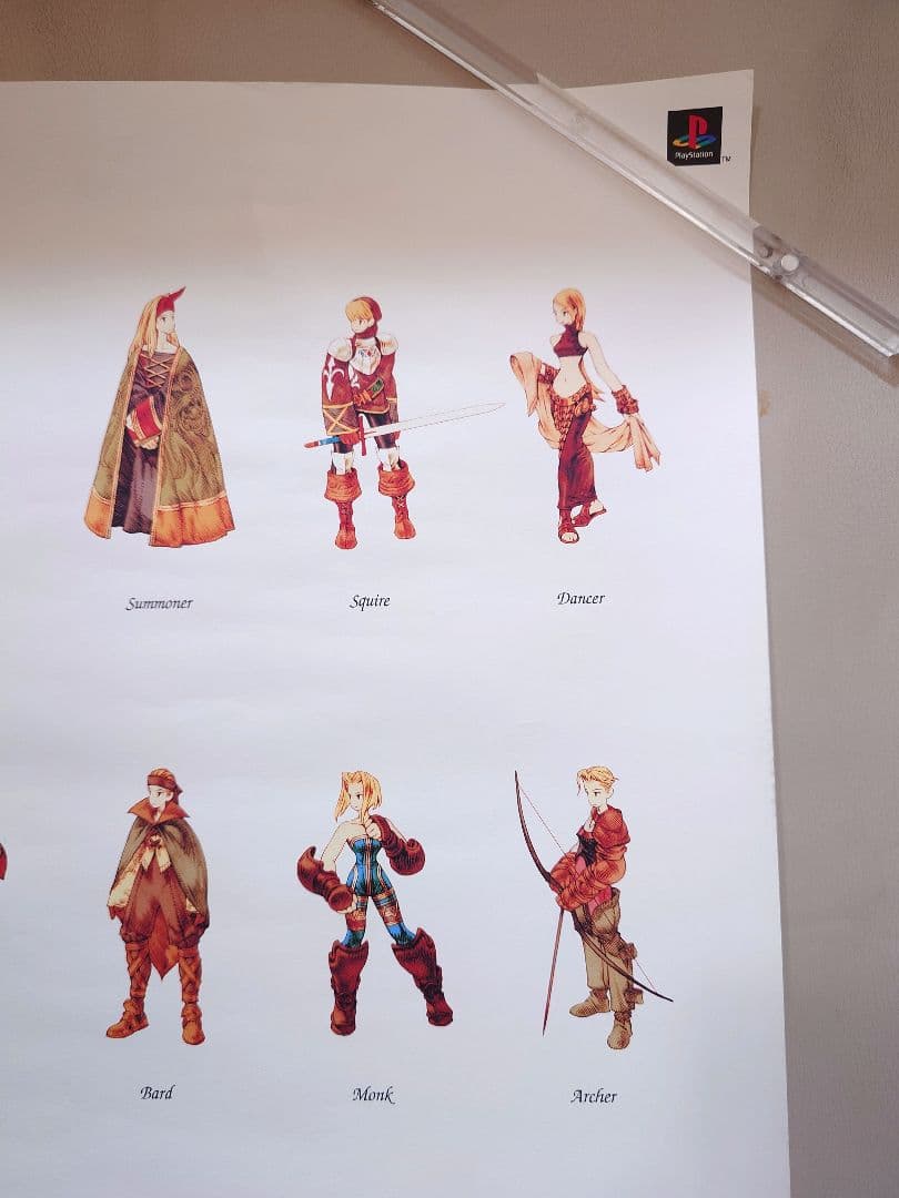 【貴重・レア】 ファイナル ファンタジー タクティクス　販促用　ポスター　B2