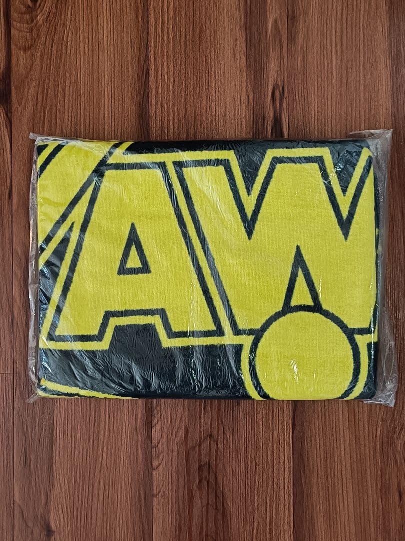 【新品未開封】矢沢永吉 スペシャルビーチタオル SBT （ロゴ）黒/黄 旧サイズ