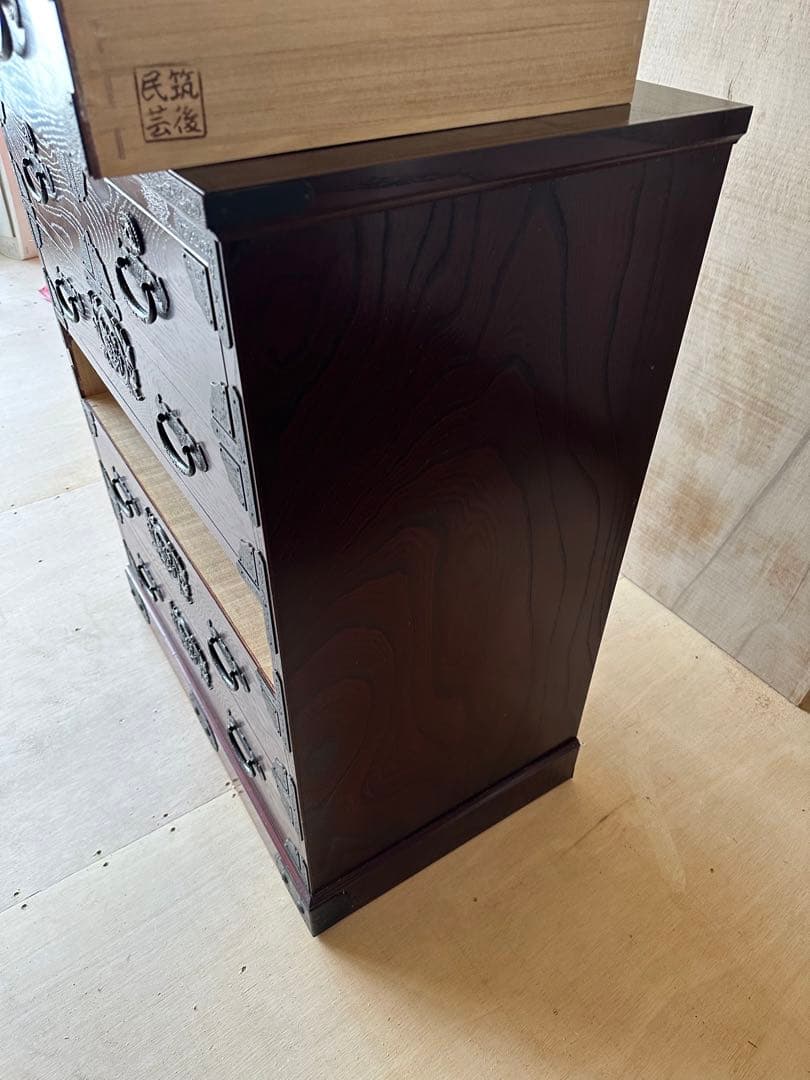 昭和レトロ鍵ありタンス　築後民芸