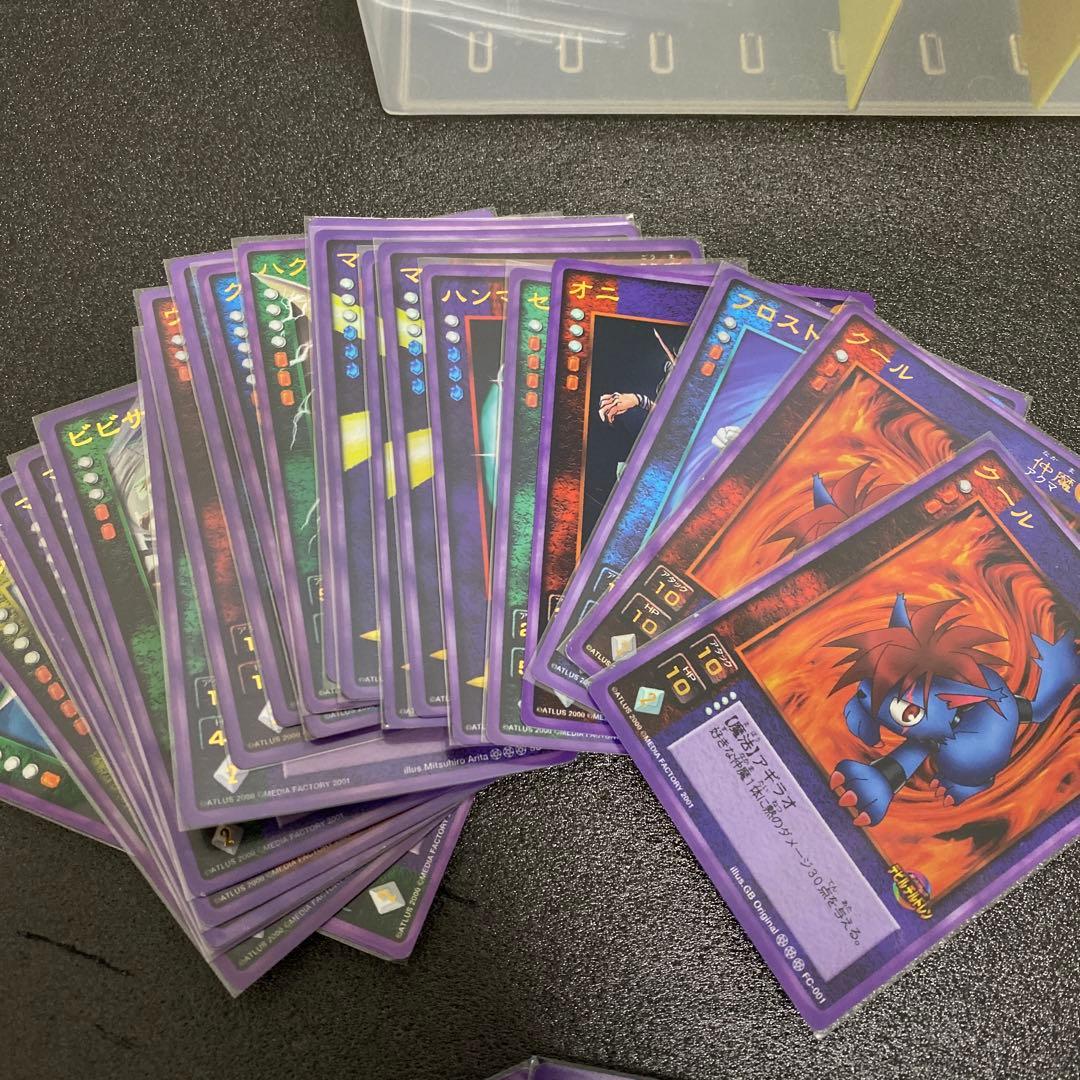 希少デビチルまとめ売り③未開封1～4弾×5パック・中古バインダー＆デッキケース他