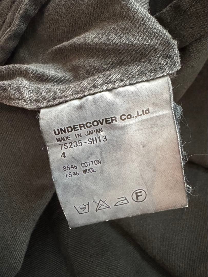UNDERCOVER 07SS PURPLE期 ノースリーブシャツ メンズ