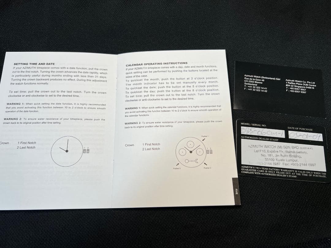 【oku0440】　Azimuth BMF 035-06 CM-1