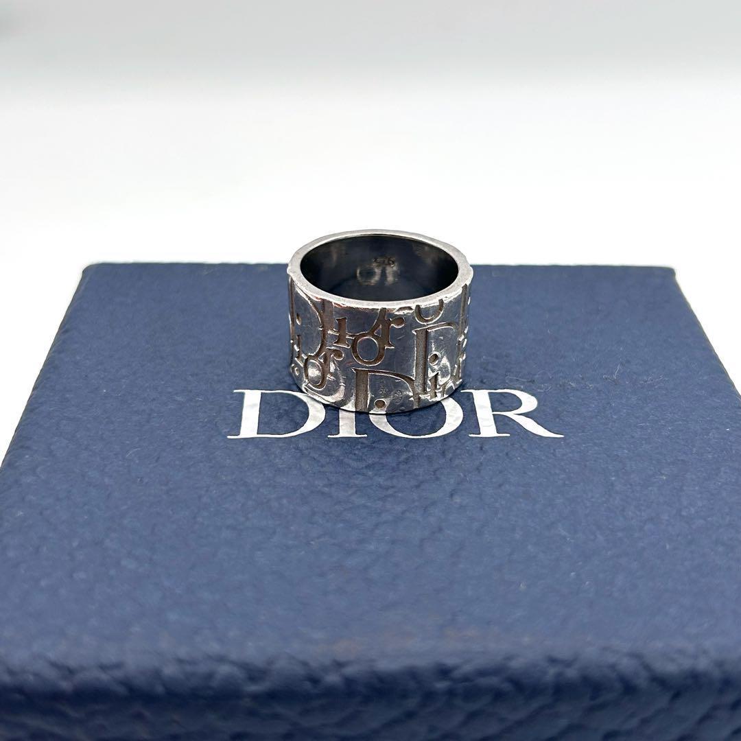 【希少】DIOR トロッター ヴィンテージリング　Ag925 12号