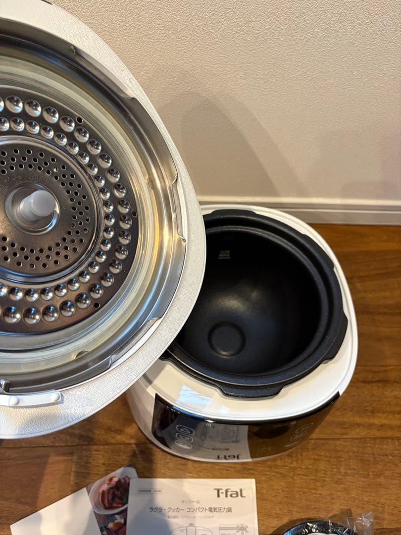 T-fal ラクラ・クッカー　電気圧力鍋 多機能調理　CY3508JP