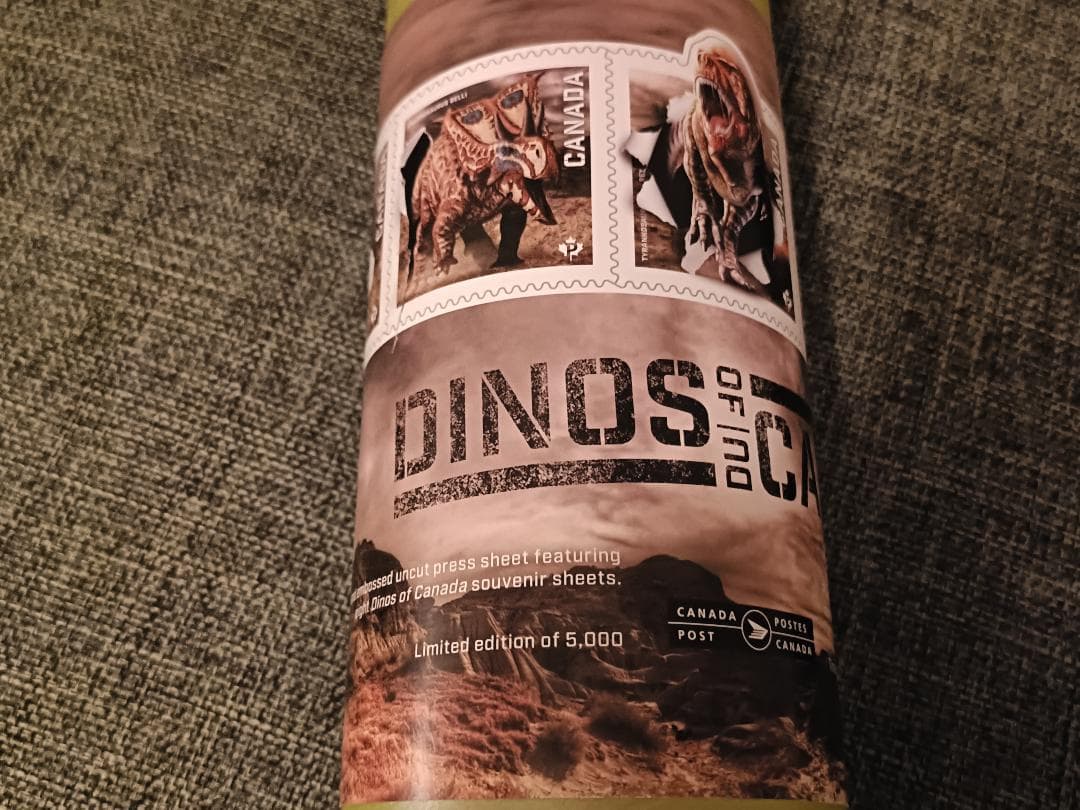 Dinos of  限定版切手シート