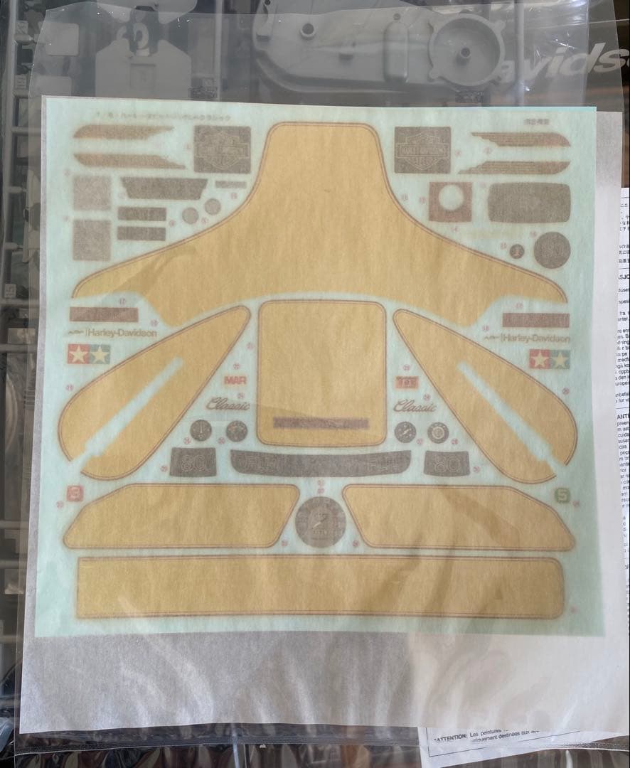 タミヤ　1/6 ハーレーダビッドソン　FLH 《クラシック》