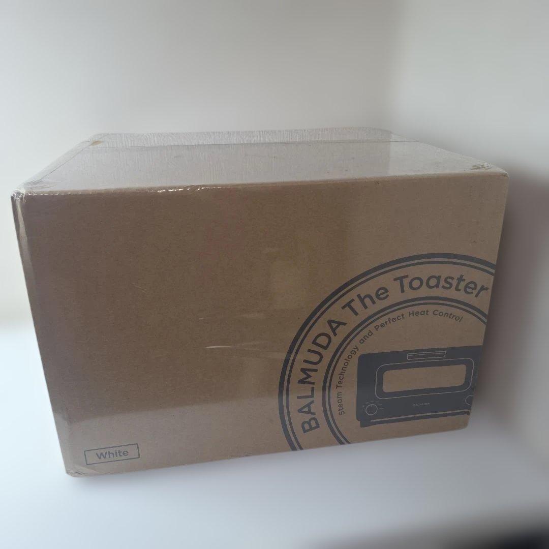 新品未開封 BALMUDA バルミューダ スチームトースター K01A-WS 白