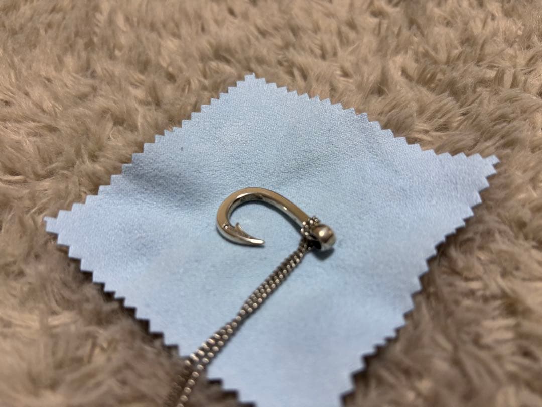 今週末までです。HOOKZ 釣り針ネックレス✨　美品です！販売やめます