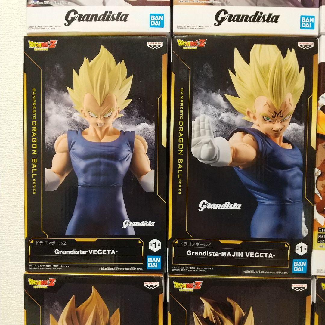 ドラゴンボール ワンピース ナルト Grandista フィギュア 12体セット