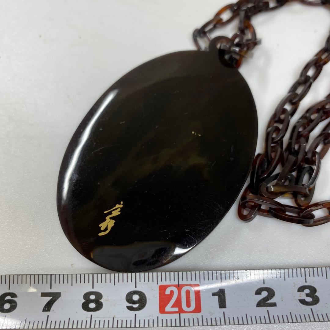 幸運さん専用　本鼈甲　極上ネックレス　25g 東さ7-0121☆2F