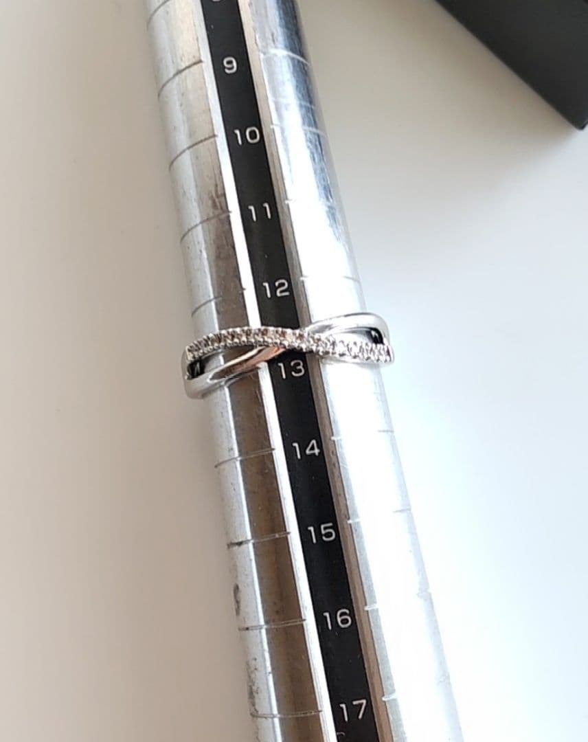 ヴァンドーム青山　ミューチュアルリング プラチナ　ダイヤ 13号