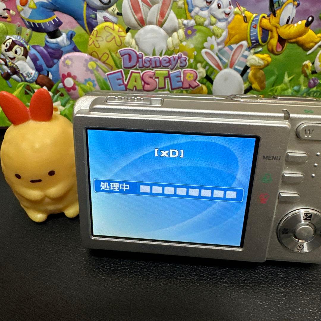 OLYMPUS FE-150 CAMEDIA 動作品　中古良品　xdカード付き