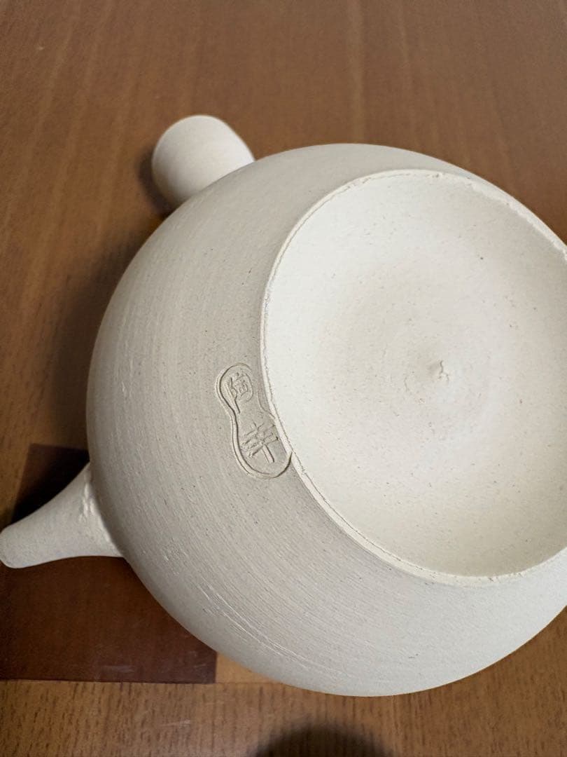 涼炉とボウフラのセット 白泥 煎茶道具