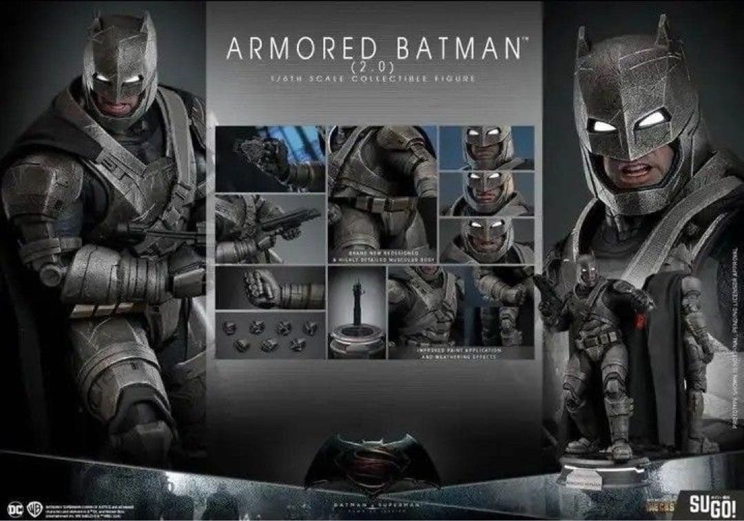ホットトイズ MMS742D62 アーマード・バットマン通常版 Batman