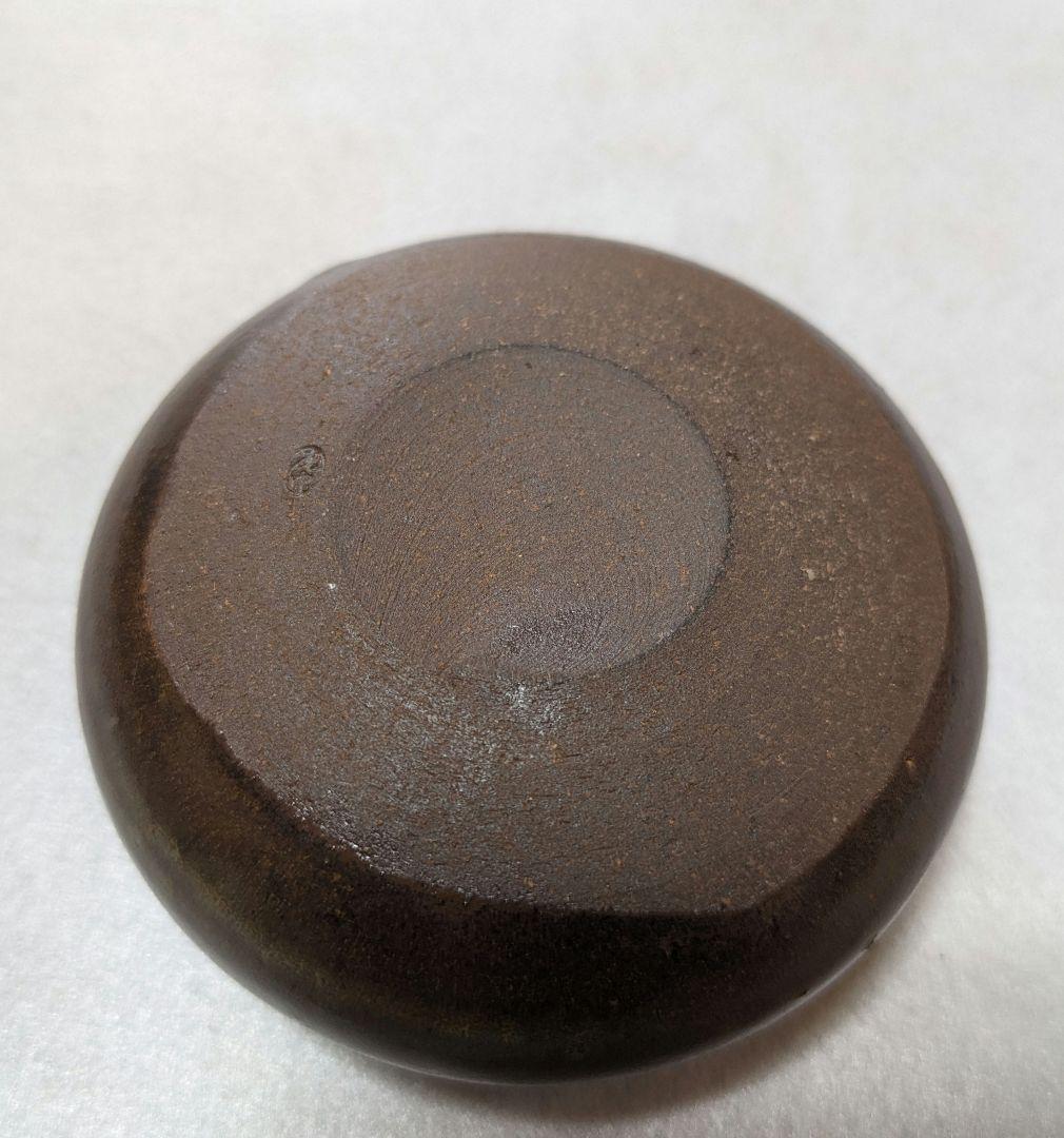 茶入 大海茶入 丹波 尾中窯 市野克 日月緞子 西陣織