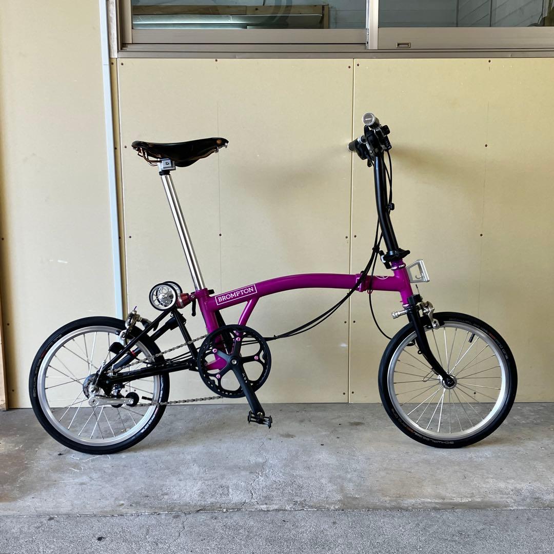 ブロンプトン　M6L フェンダーレスカスタム　付属品多数