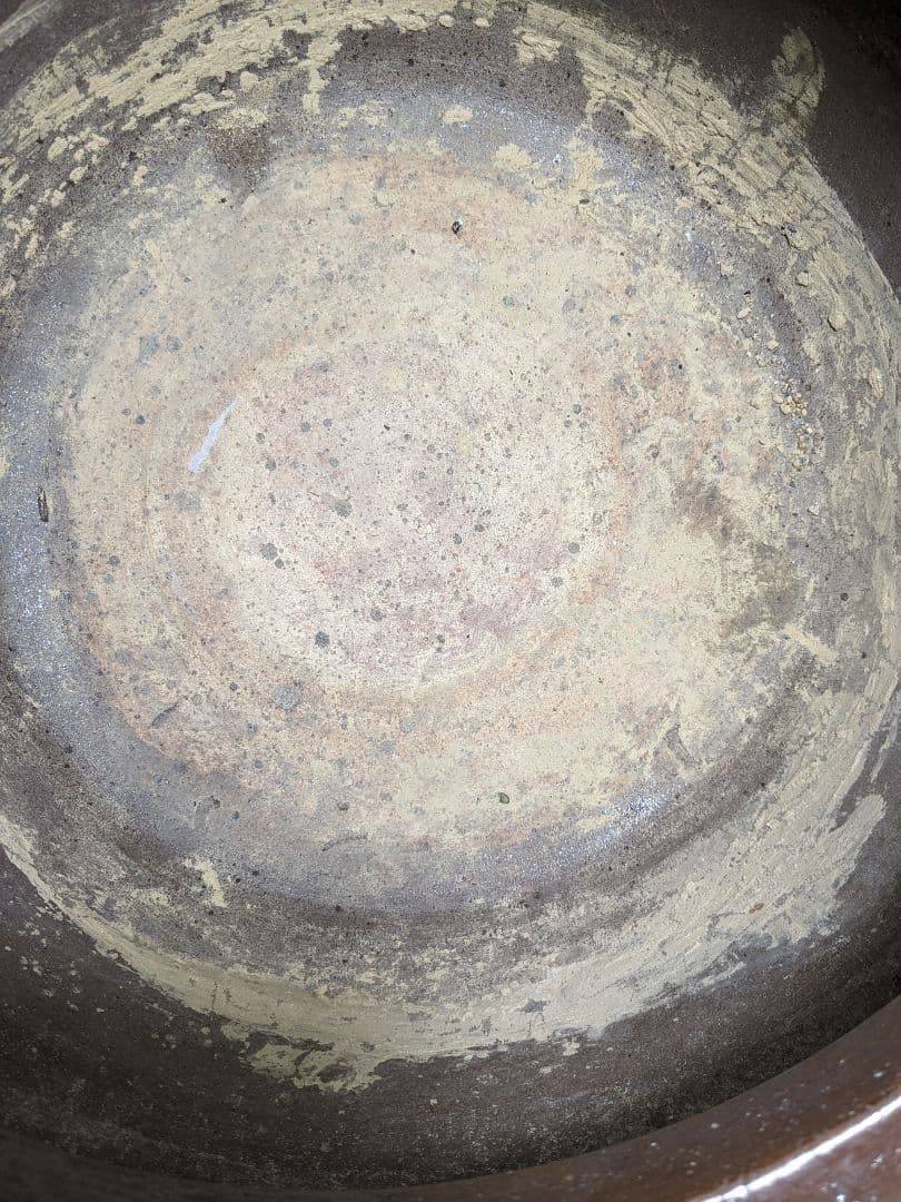 【水漏れ注意】明治時代 備前焼 火鉢 置物 植木鉢 プランター ガーデニング