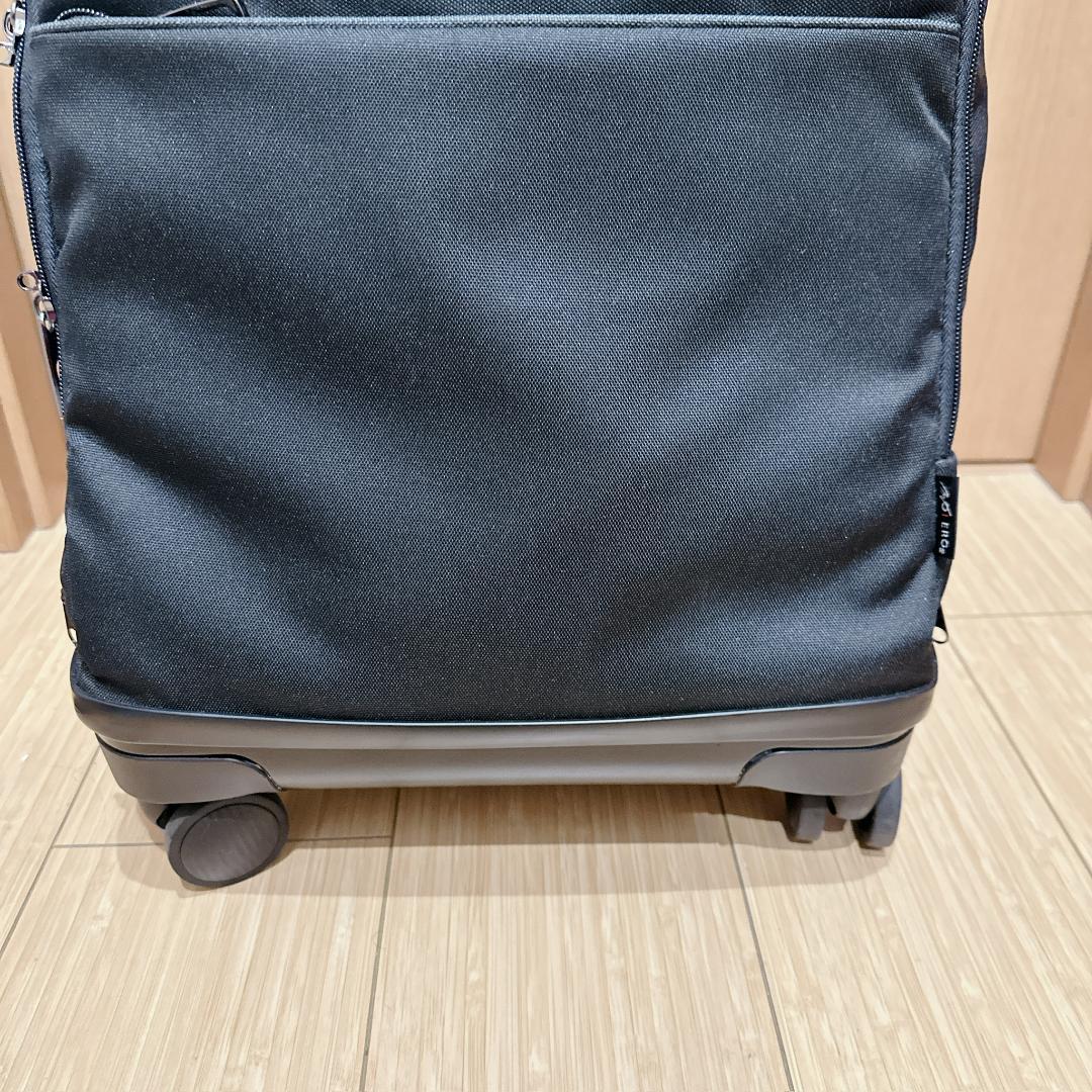 【美品】龍屋半左衛門 機内持ち込みサイズ リュック キャリーケース ブラック