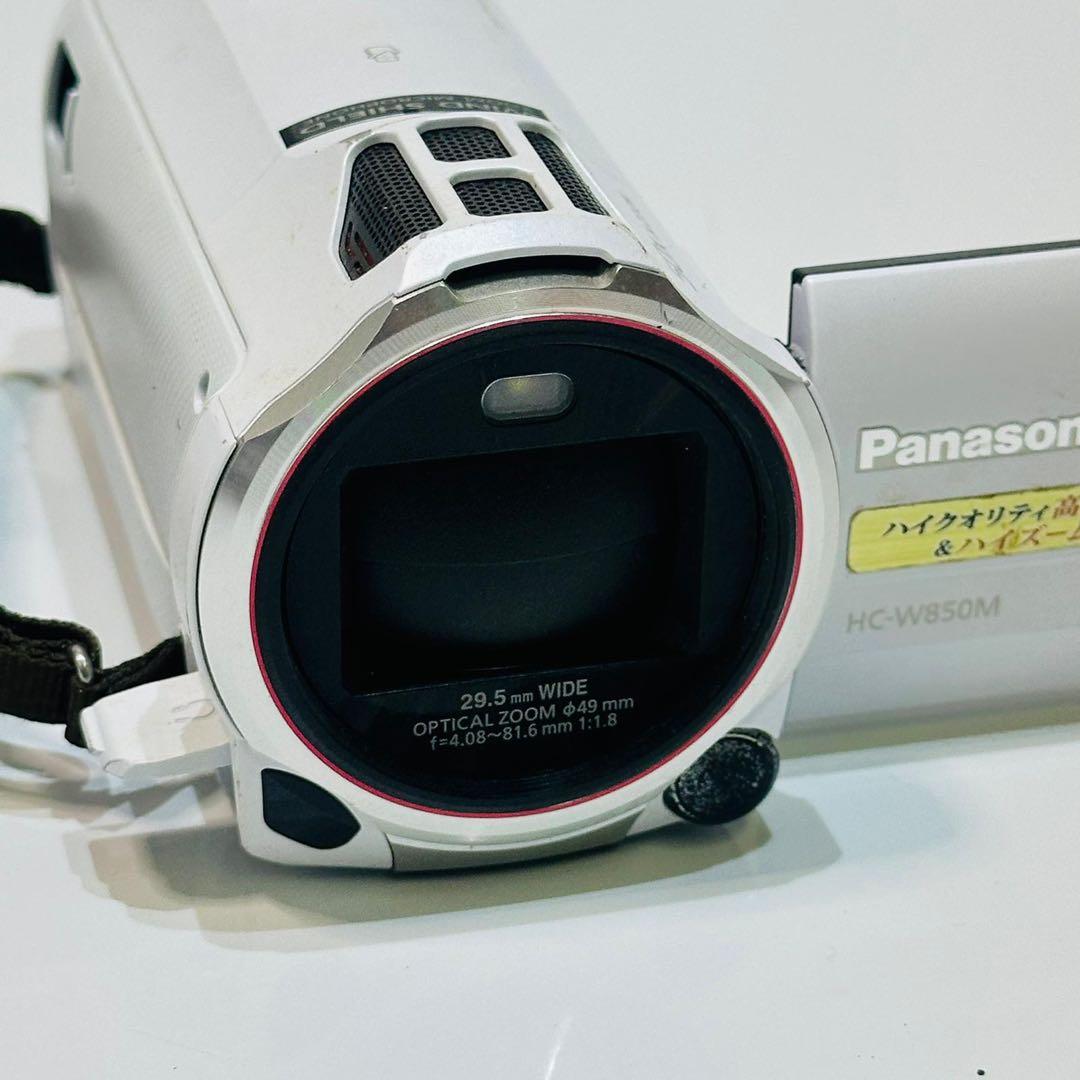 Panasonic HD ビデオカメラ HC-W850M 動作未確認 現状渡し