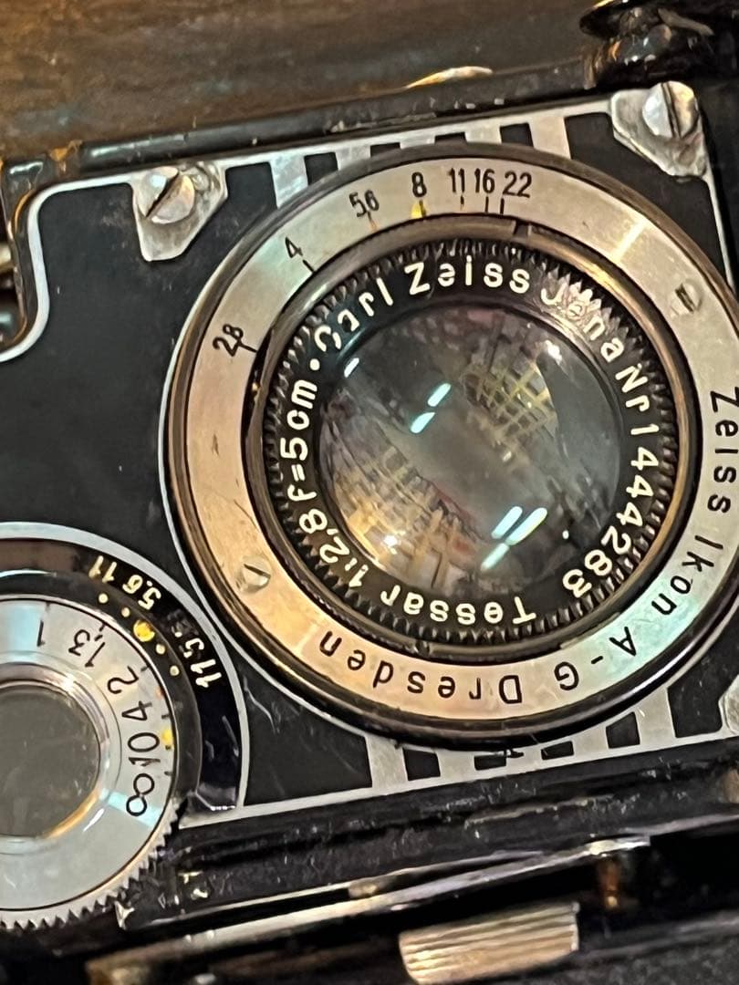 Zeiss Ikon Super Nettel Tessar5cm f2.8付