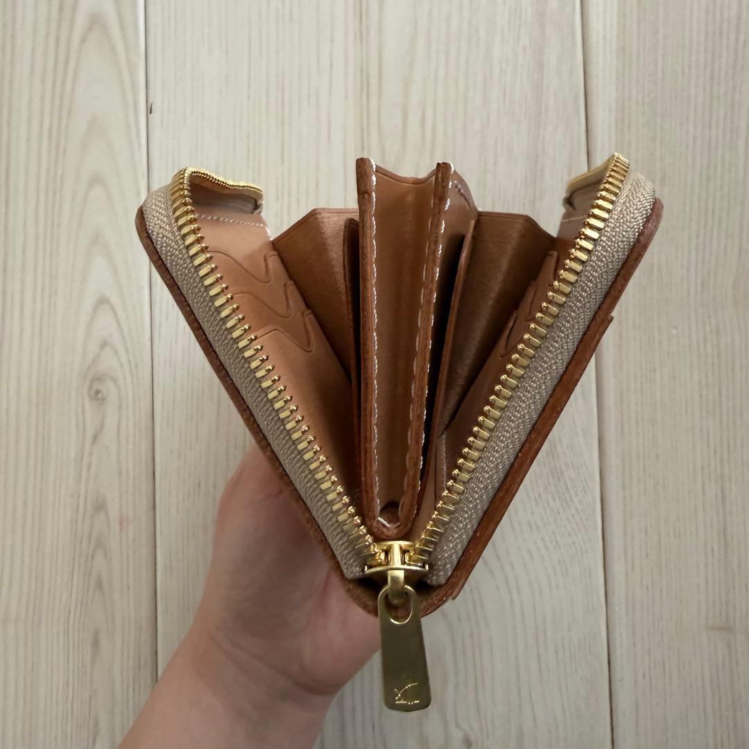 栃木サドル　L字ファスナー　財布