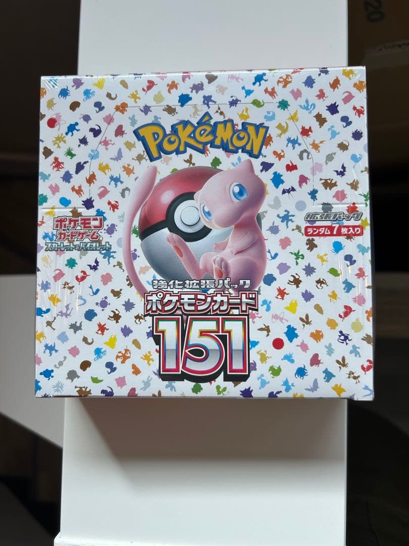 【新品未開封】ポケモンカード151 box シュリンク付き　2boxセット