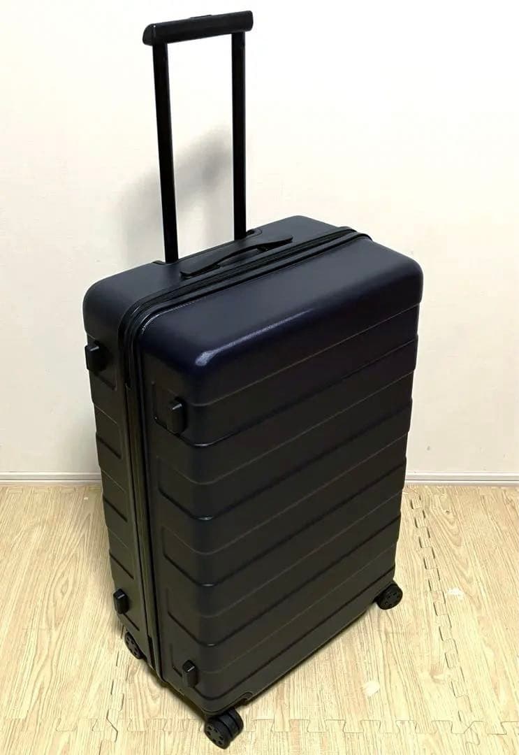 美品 送料無料 無印良品 キャリーバーの高さを自由に調節できるハードキャリー