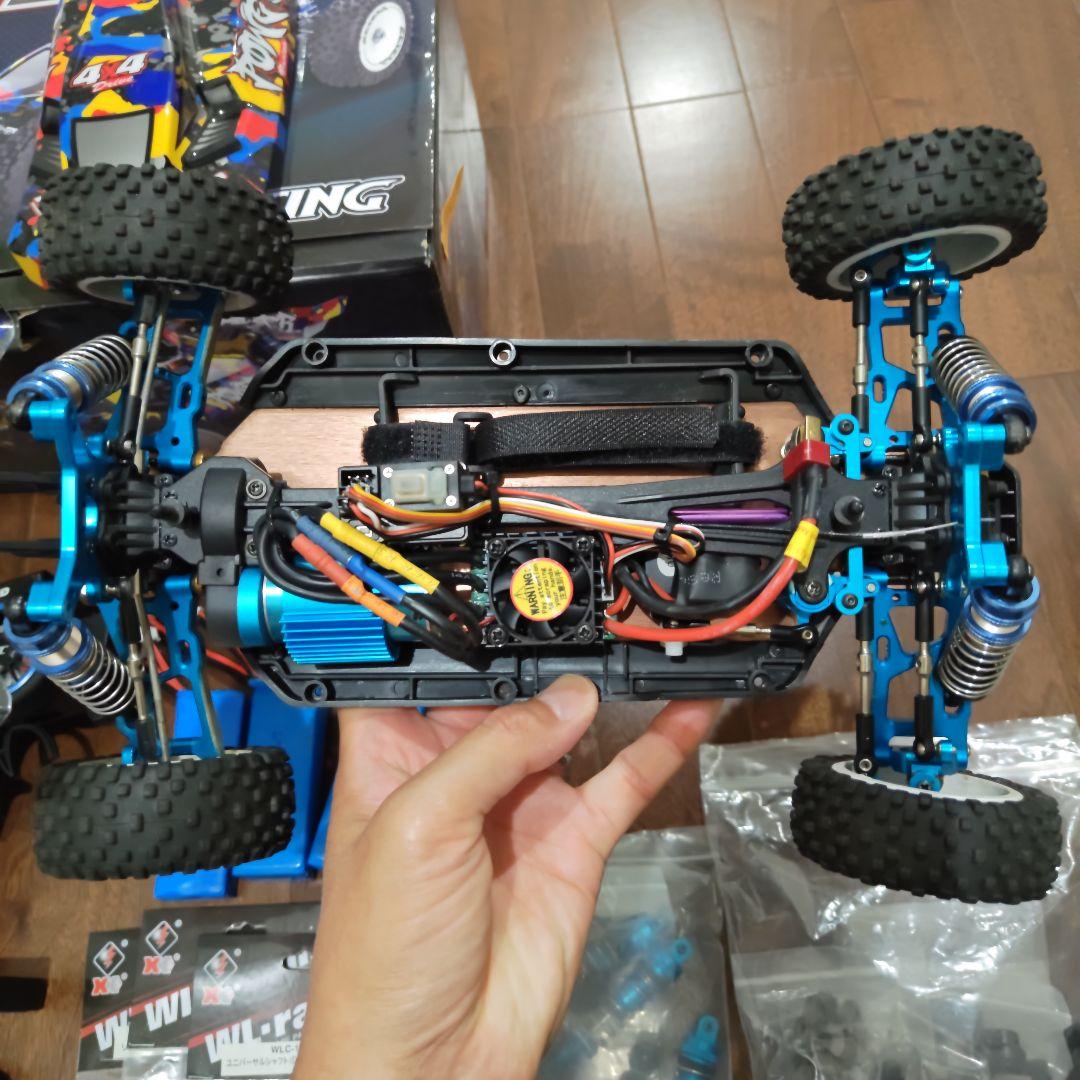 1/12　ラジコン　セット　フルセット　ハイテック　バギー　ブラシレス　７０キロ