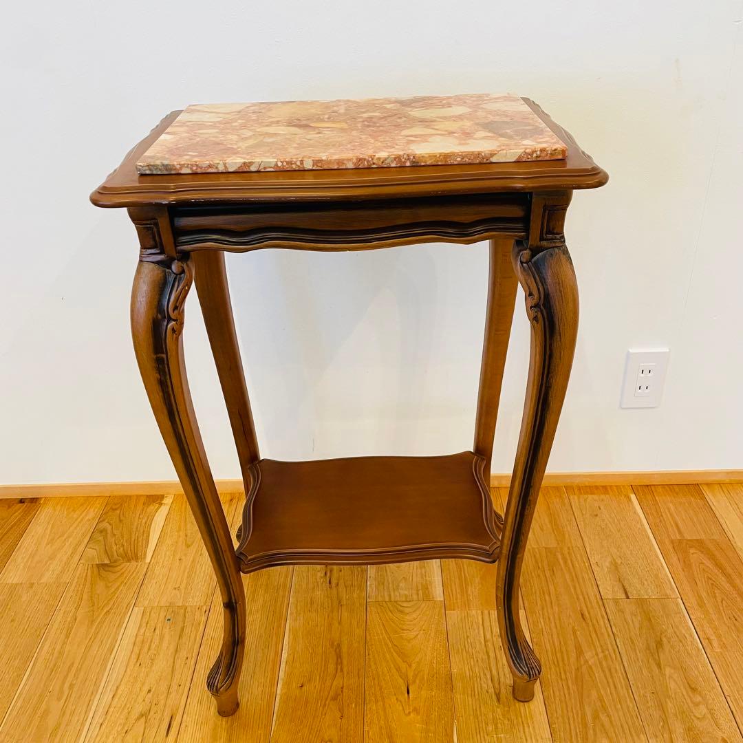 イタリア 大理石　猫脚 コンソール 台　テーブル アンティーク