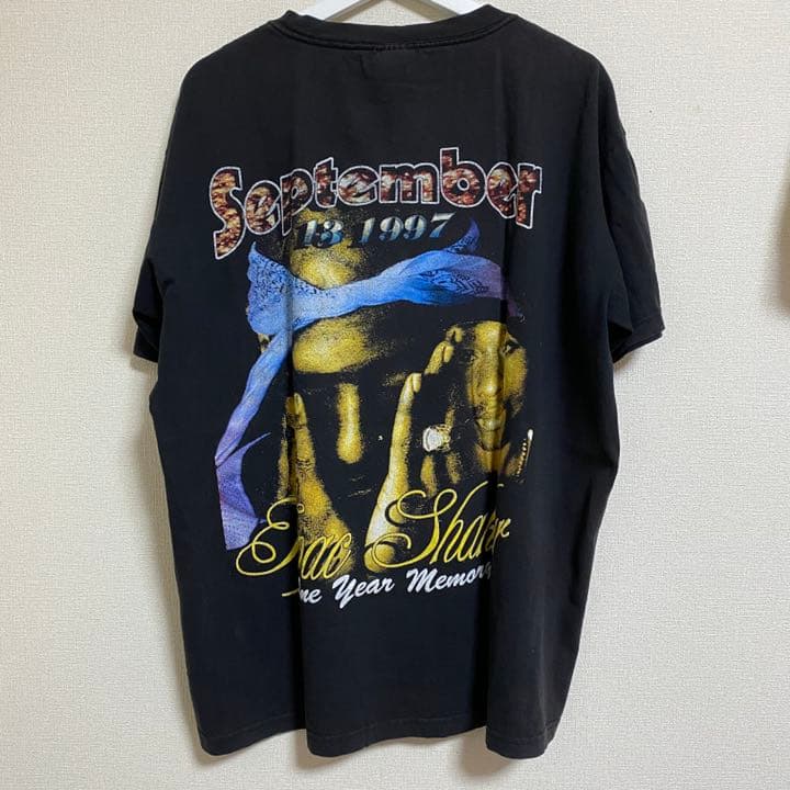 m*2様 希少 90s 2pac tupac ヴィンテージTシャツ XL