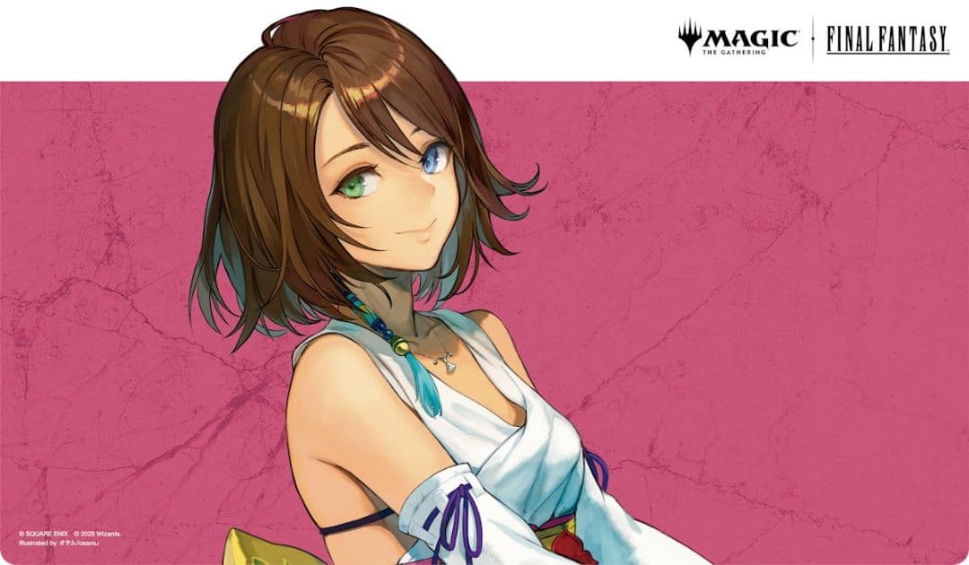 MTG マジック・リーグ景品　ユウナプレイマット　未使用品