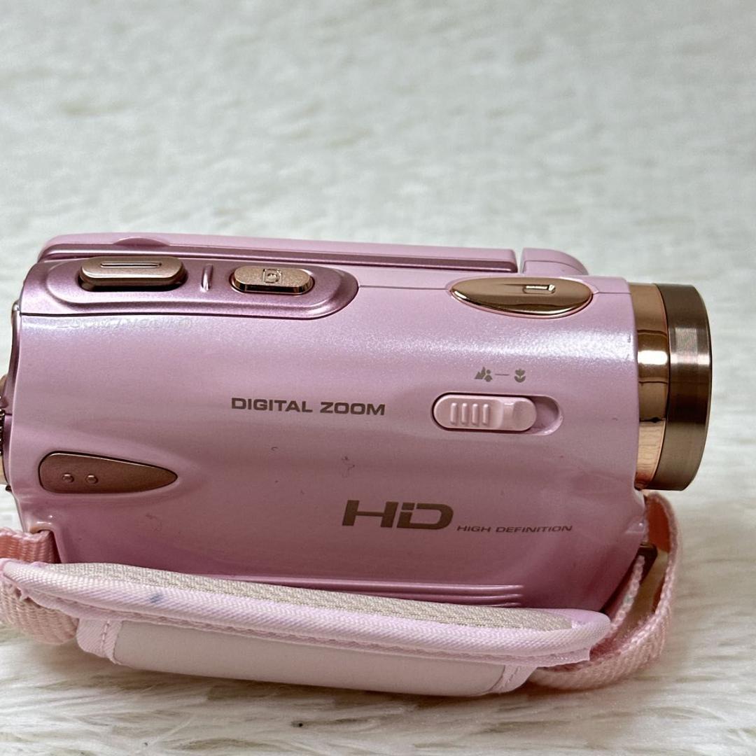 SDカード付 ピンク GAUDI デジタルビデオカメラ GREEN HOUSE