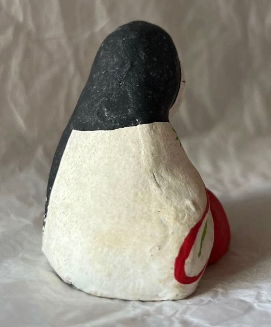 北條土人形　女雛 土人形 れんべえ人形