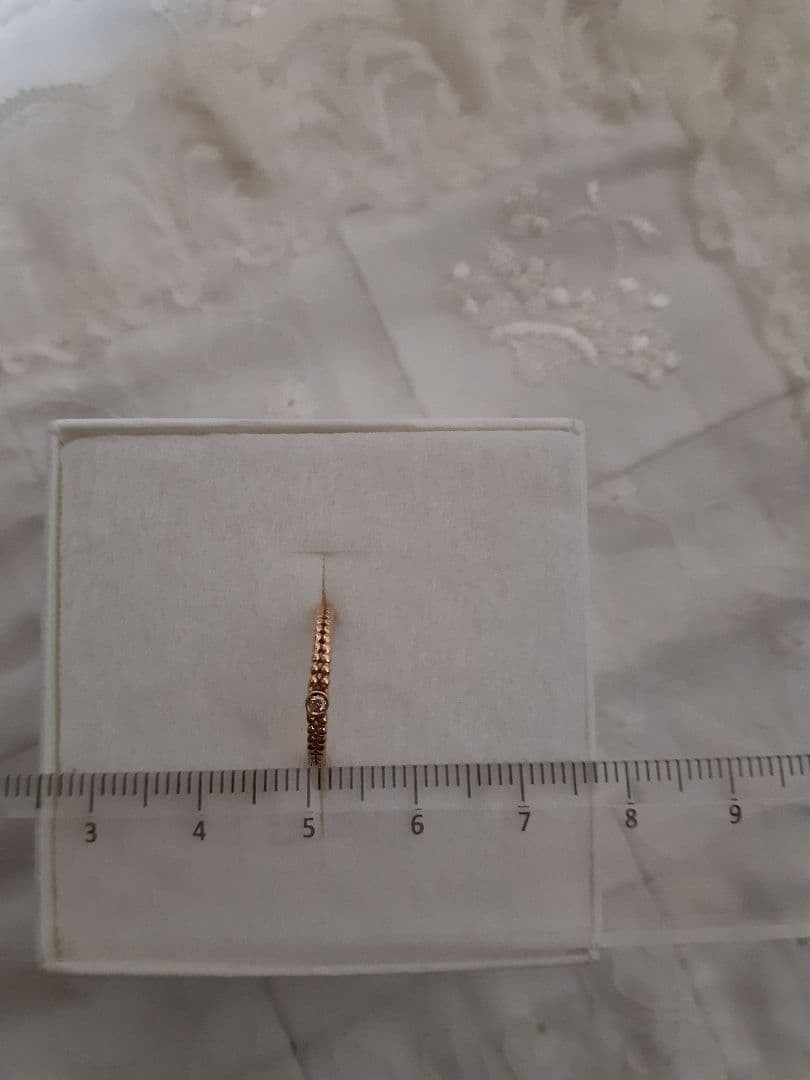 ゆうですので他の方は購入不可でお願いします。K10ダイヤリング