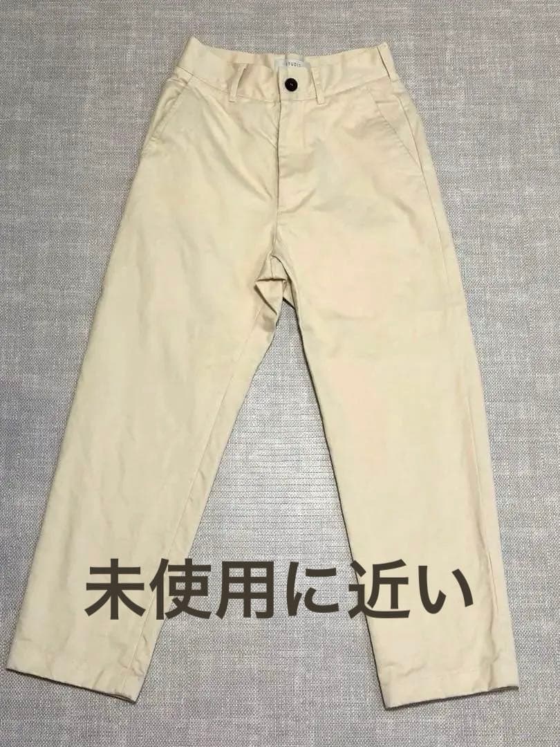 STUDIO NICHOLSON コットンツイル　チノ　トラウザー　XS