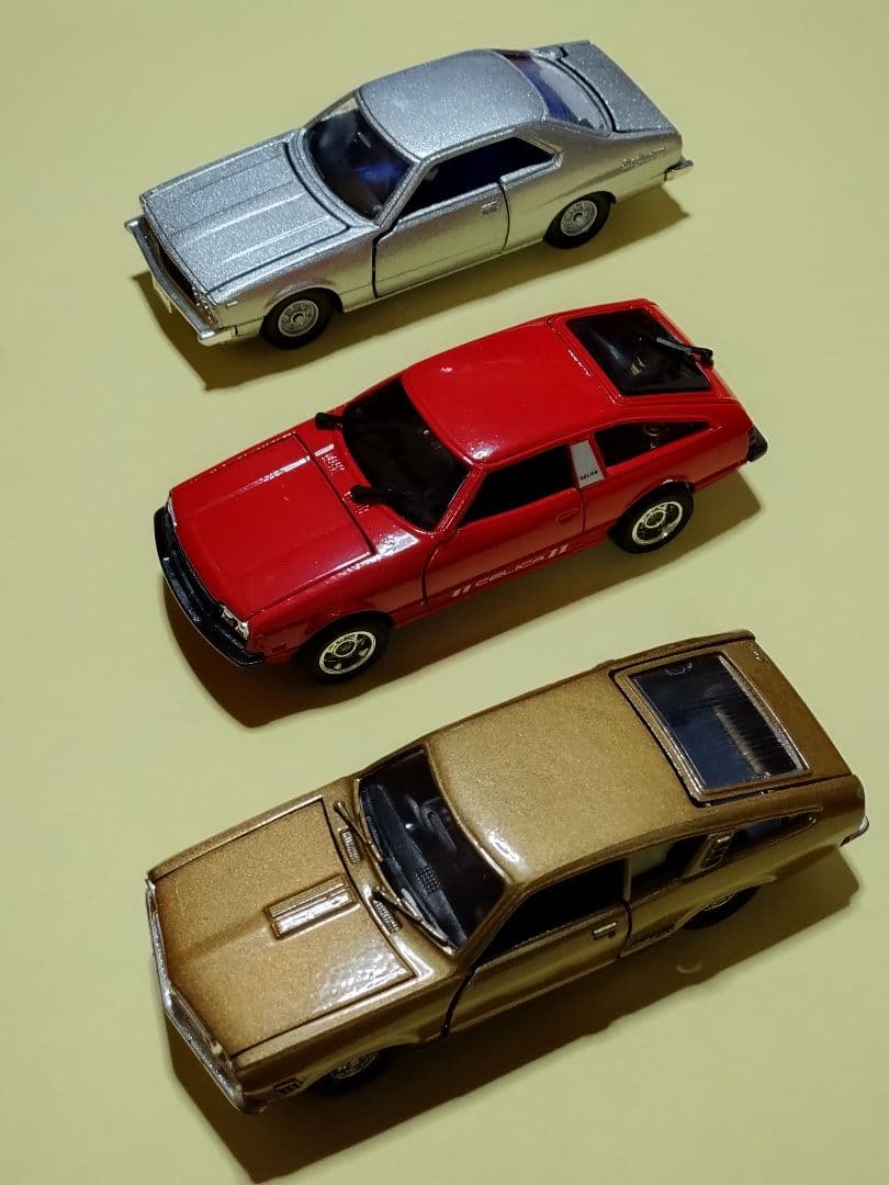 スカイライン2.0GT-ES セリカLB2.0GT サニー1.4クーペGX 3台