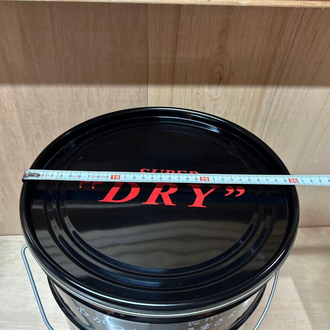 30周年記念　アサヒ　スーパードライ　缶　オリジナルペール缶　ノベルティ