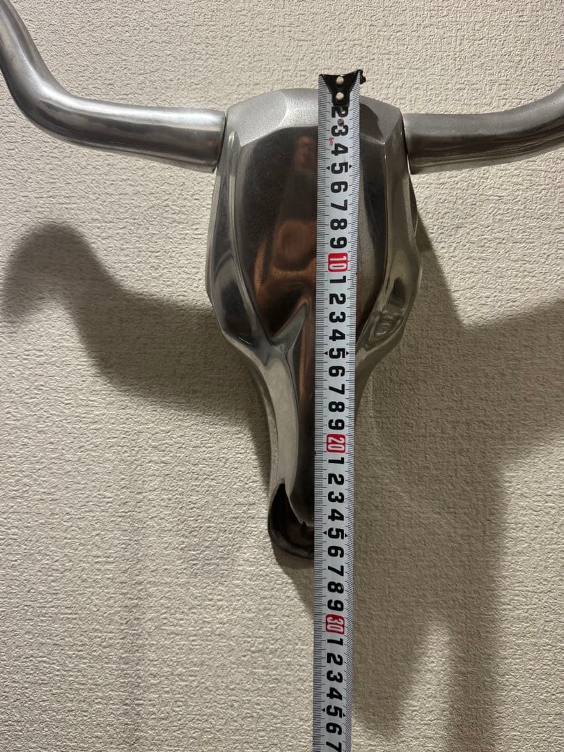 アルミ カウスカル　バッファロー頭蓋骨