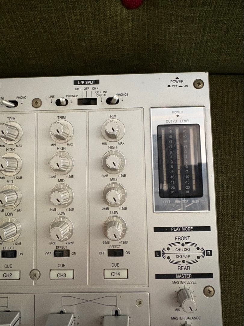 Technics　SH-MZ1200　DJミキサー　4ch　動作確認済み