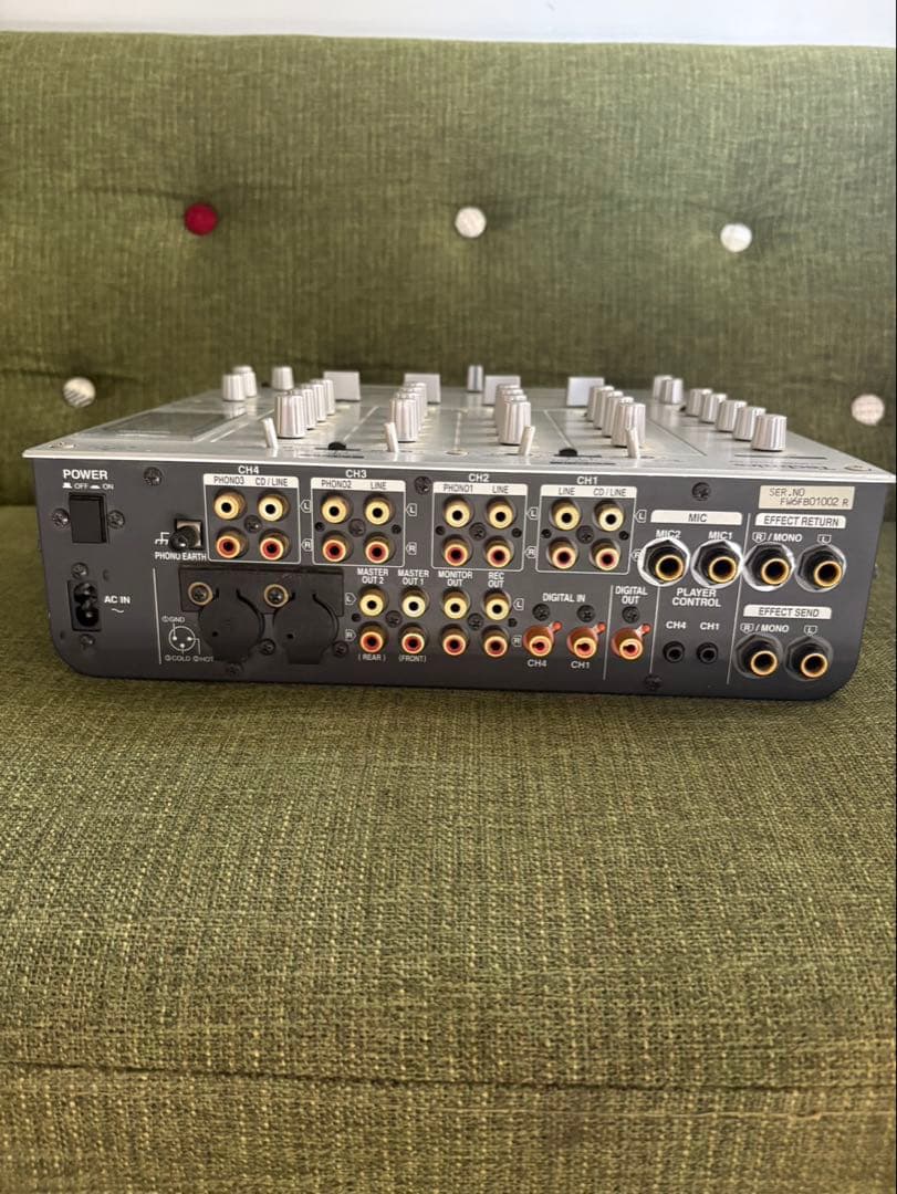 Technics　SH-MZ1200　DJミキサー　4ch　動作確認済み