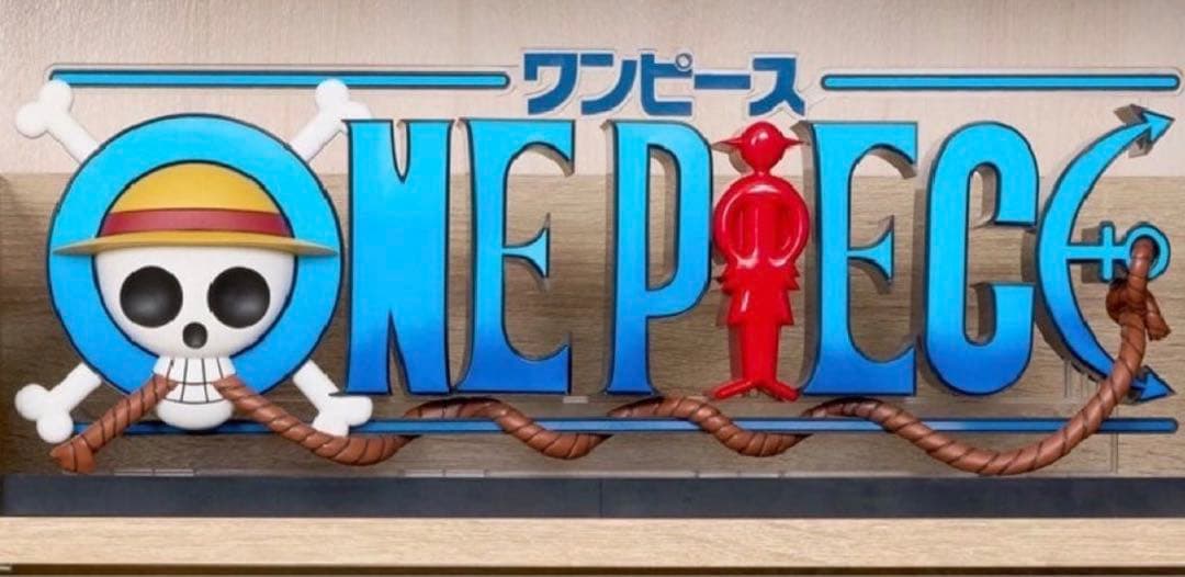 t*u様 一番くじ　ONE PIECE D賞　ギガントネームフィギュア