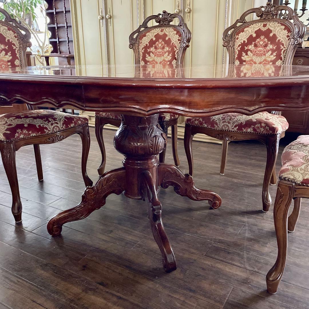 r144 イタリア FARINAZZO&GUERRA ダイニングテーブルセット